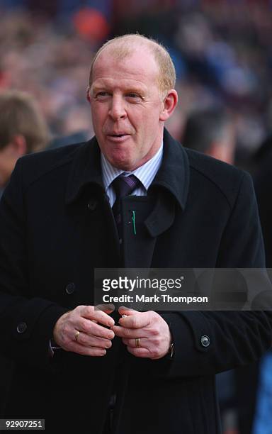 Manager of Bolton Wanderers Gary Megson during the Barclays Premier League match between Aston Villa and Bolton Wanderers at Villa Park on November...