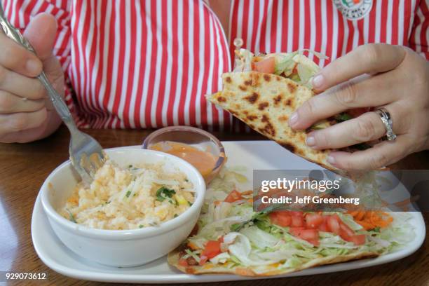 Plate of food from Harry's Seafood Bar Grille.