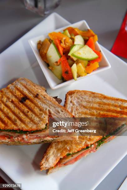 Plate of food from Le Petit Paris Café.