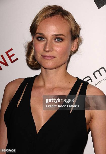 Actress Diane Kruger attends the 4th annual Hamilton Behind the Camera Awards at The Highlands club in the Hollywood & Highland Center on November 8,...