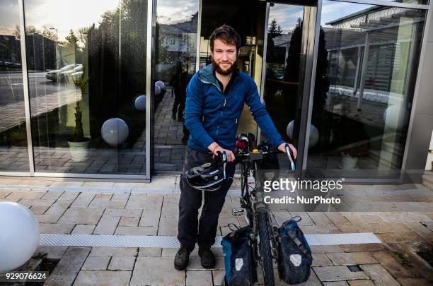 The Irishman to ride his bicycle from London, England to Tokyo, Japan for near a year. Ronan Devlin from Ireland and working in London for around 7...