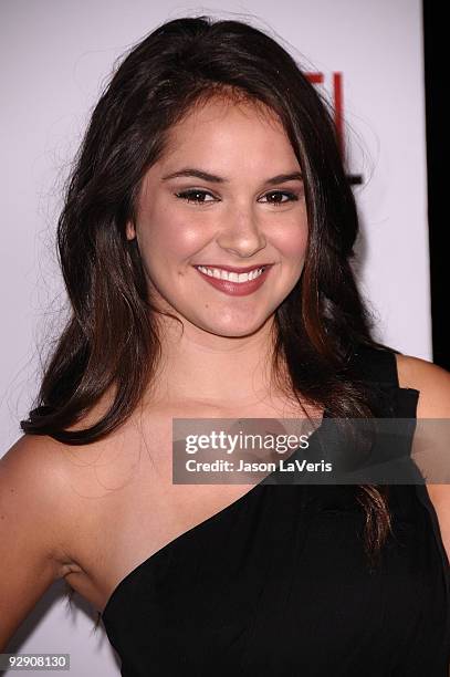 Actress Shanley Caswell attends the AFI Fest 2009 premiere of "A Single Man" at Grauman's Chinese Theatre on November 5, 2009 in Hollywood,...