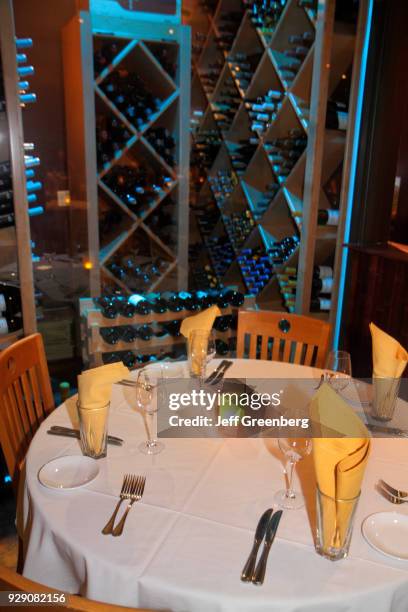 Table inside Promenade at Bonita Bay.