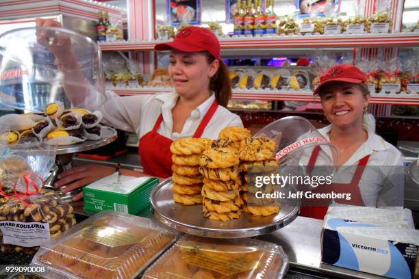 Coworkers at Hellas Restaurant and Bakery.