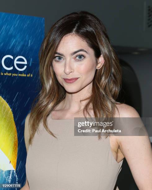 Actress Brooke Lyons attends the screening for the CW's "Life Sentence" at The Downtown Independent on March 7, 2018 in Los Angeles, California.