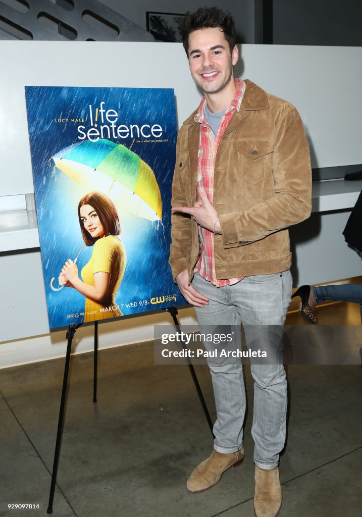 Actor Jayson Blair attends the screening for the CW's "Life Sentence