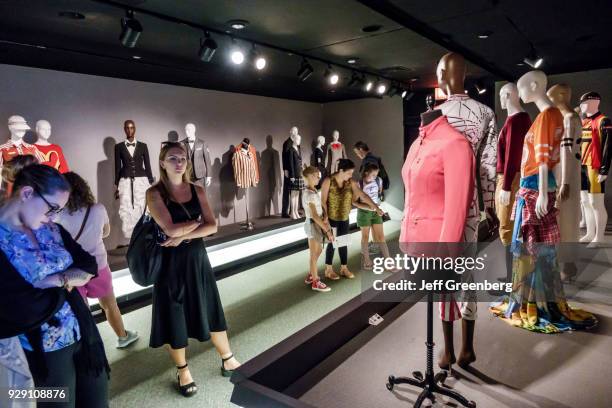 New York City, Museum at FIT, Fashion & Textile History Gallery Exhibit.