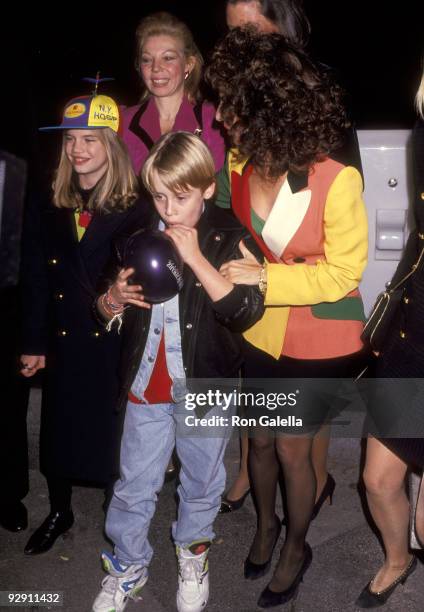 Anna Chlumsky, Macauley Culkin, and Susan Lucci