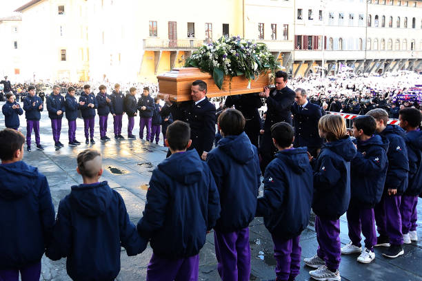 ITA: Davide Astori Funeral Service In Florence