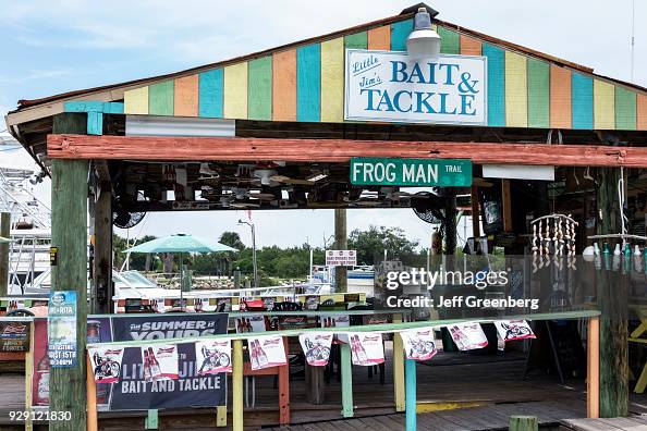 The entrance to Little Jim's Bait and Tackle restaurant. News