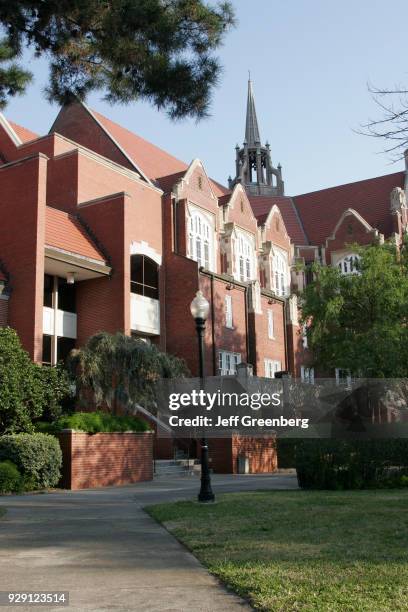 The exterior of the University Auditorium at the University of Florida.