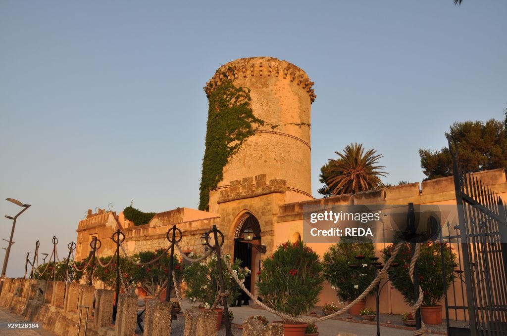 San Nicola l'Arena Castle. Trabia. Palermo. Sicily. Italy. Europe