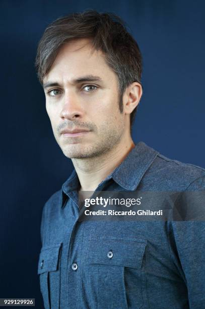 Actor Gael Garcia Bernal poses for a portrait during the 68th Berlin International Film Festival on February, 2018 in Berlin, Germany. .