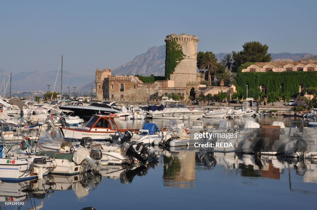 San Nicola l'Arena Castle. Trabia. Palermo. Sicily. Italy. Europe