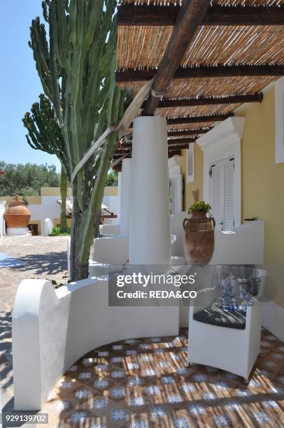 Panarea. Pina's Villas. Aeolian islands. Messina. Sicily. Italy. Europe.