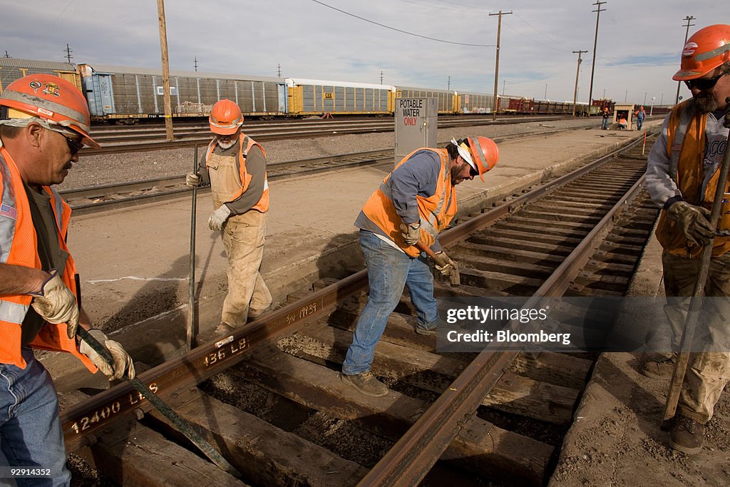 BNSF Trains In Colorado
