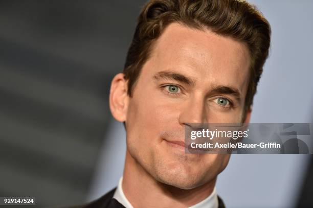 Actor Matt Bomer attends the 2018 Vanity Fair Oscar Party hosted by Radhika Jones at Wallis Annenberg Center for the Performing Arts on March 4, 2018...