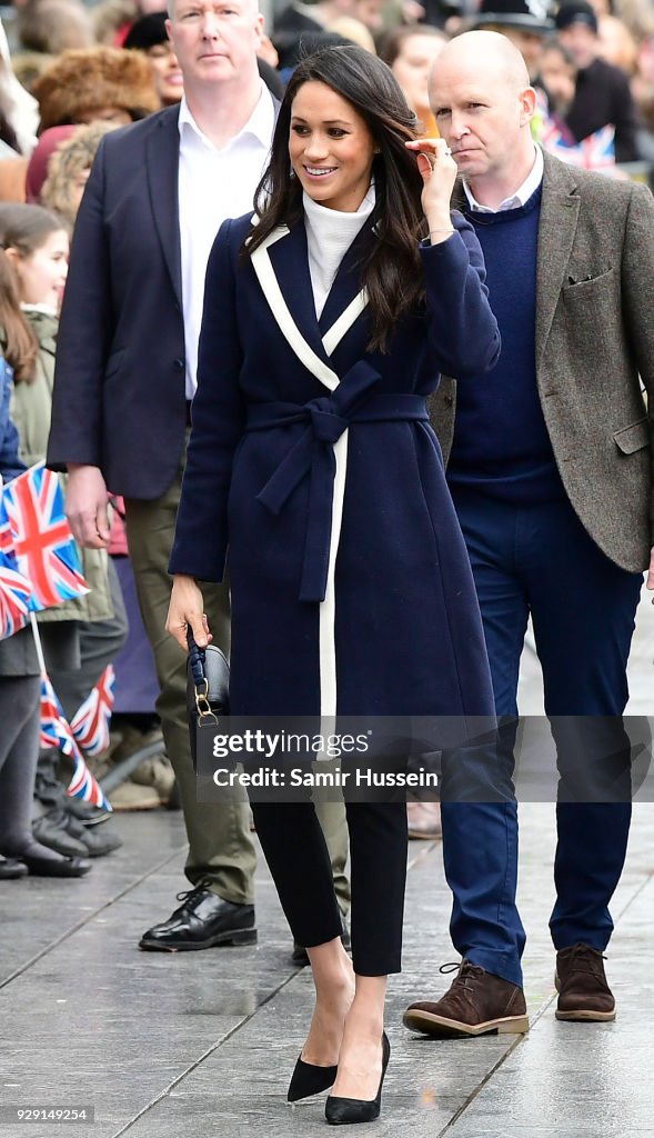 Prince Harry And Meghan Markle Visit Birmingham