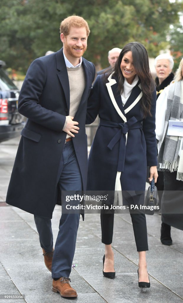 Prince Harry and Meghan Markle visit Birmingham