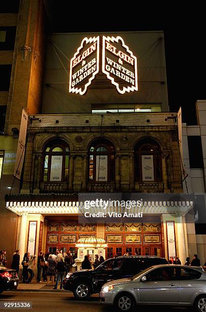 General view of atmosphere at the People's Choice Award Screening held at The Visa Screening Room at the Elgin Theatre during the 2009 Toronto...