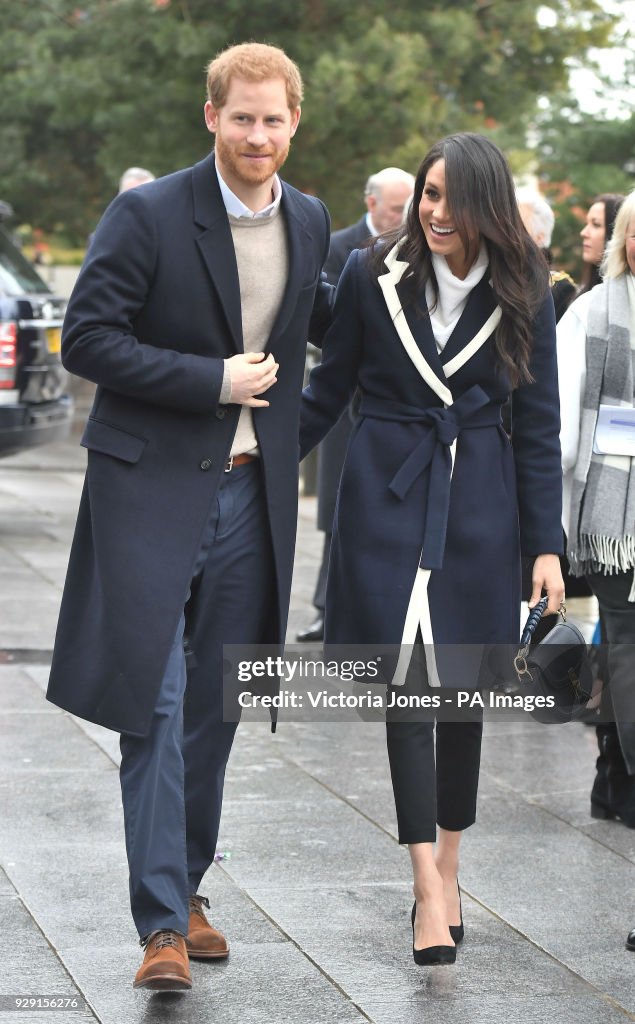 Prince Harry and Meghan Markle visit Birmingham