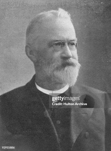 The Reverend Marshall Hartley, President of the Methodist Conference, 1904. Photograph by Cleare. Original Publication : The King - pub. 16th July...
