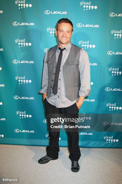 Actor Chad Allen attends the 12th Annual GLAAD Tidings - Seasons Greenings celebration November 8, 2009 in Los Angeles, California.