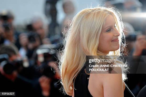 French actress Laetitia Casta arrives for the screening of "Visage" directed by Malaysian Tsai Ming-Liang presented in competition at the 62nd Cannes...