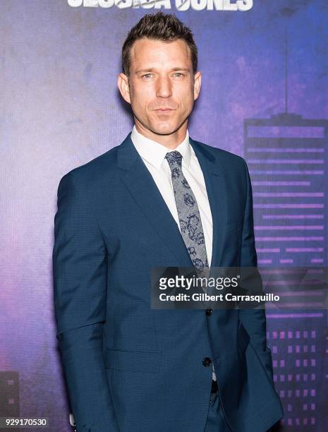 Actor Wil Traval attends Netflix's 'Marvel's Jessica Jones' Season 2 Premiere at AMC Loews Lincoln Square on March 7, 2018 in New York City.