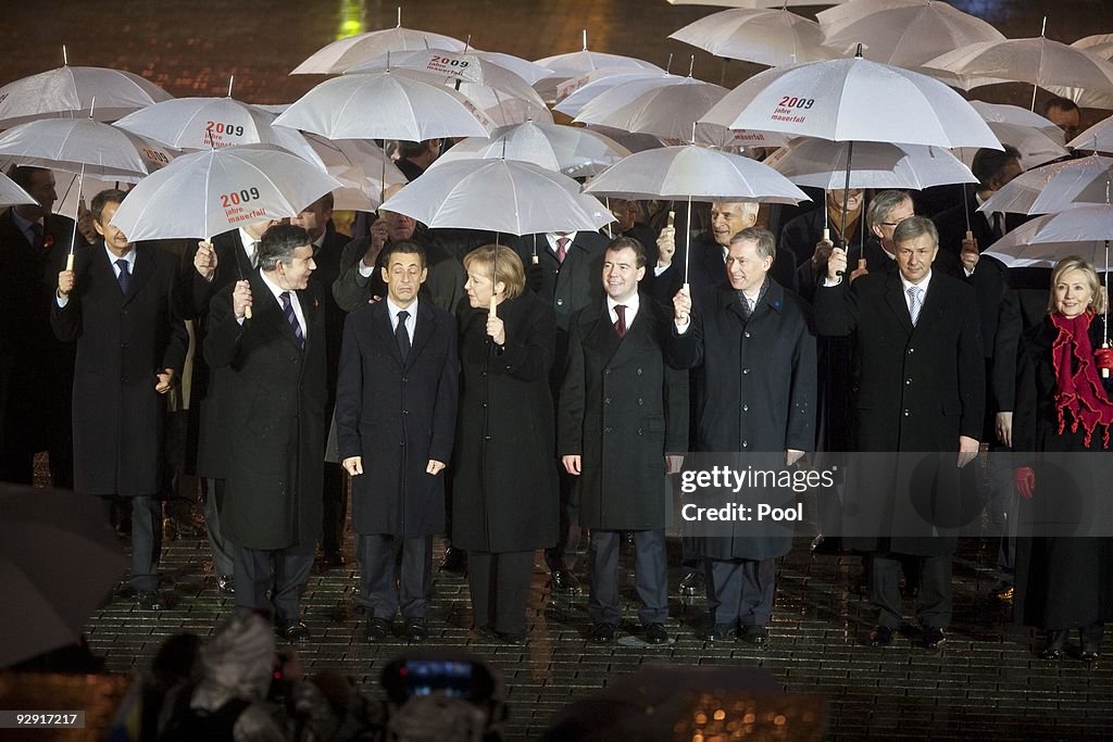 Germany Celebrates 20 Years Fall Of The Berlin Wall