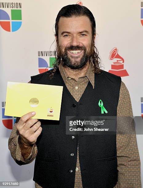 Jarabe De Palo attends the 10th Annual Latin GRAMMY Awards held at the Mandalay Bay Events Center on November 5, 2009 in Las Vegas, Nevada.