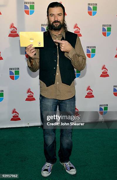 Jarabe De Palo attends the 10th Annual Latin GRAMMY Awards held at the Mandalay Bay Events Center on November 5, 2009 in Las Vegas, Nevada.