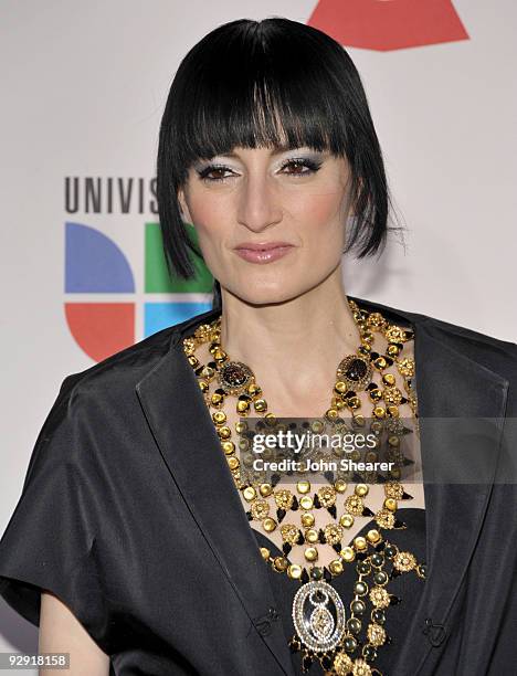 Singer Cucu Diamantes attends the 10th Annual Latin GRAMMY Awards held at the Mandalay Bay Events Center on November 5, 2009 in Las Vegas, Nevada.