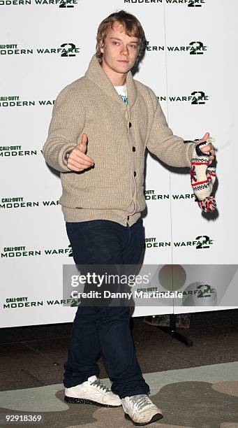 Alfie Allen attends the launch of Call of Duty: Modern Warfare 2 on November 9, 2009 in London, England.