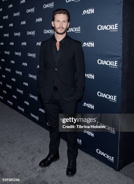 Ryan Kwanten attends the premiere of Crackle's 'The Oath' at Sony Pictures Studios on March 7, 2018 in Culver City, California.