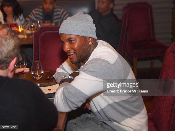 Young Jeezy attends "Dinner With The President" Honoring Abou "Bu" Thiam on November 3, 2009 in Atlanta, Georgia.