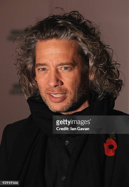 Dexter Fletcher attends the launch of Call of Duty: Modern Warfare 2 video game at the Vue Cinema on November 9, 2009 in London, England.