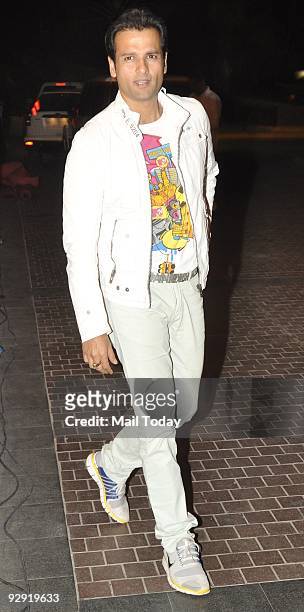 Actor Rohit Roy at the 11th MAMI film festival in Mumbai on Thursday, November 5, 2009.