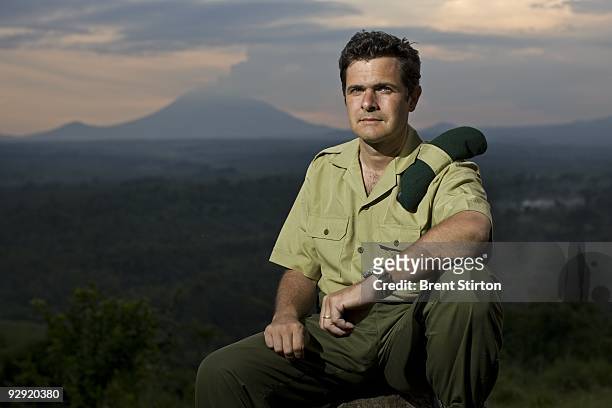 Director of Virunga National Park Emmanuel De Merode photographed at Rumangabo Ranger Headquarters, North Kivu, Democratic Republic of Congo on...