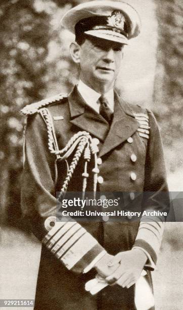 Admiral of the Fleet Roger John Brownlow Keyes, 1st Baron Keyes,1872 – 1945. British admiral and military hero. From The Story of 25 Eventful Years...