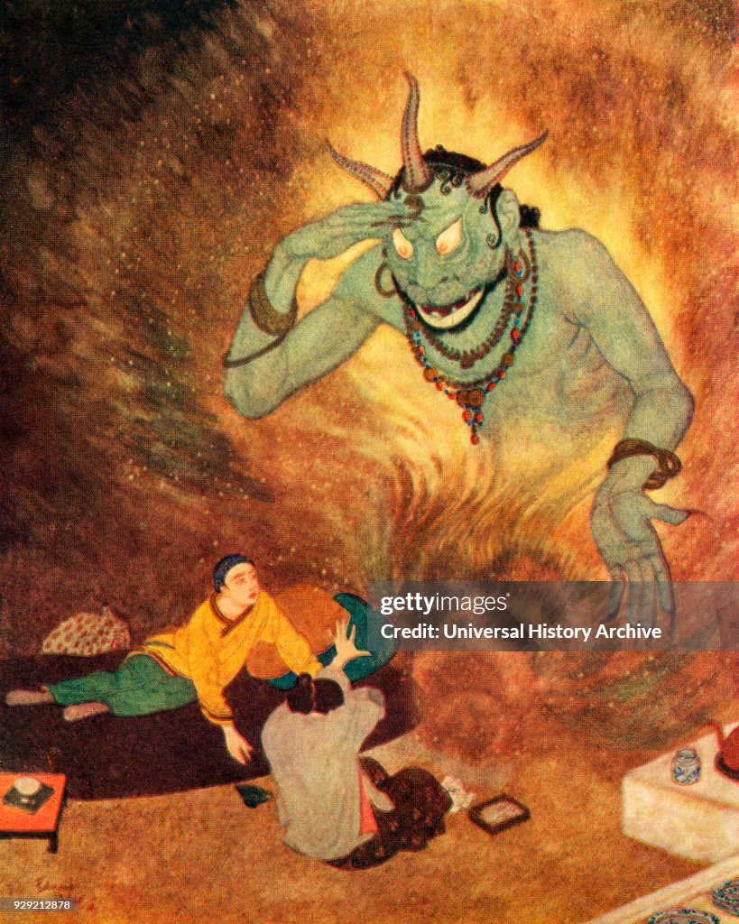 Aladdin and the Efrite