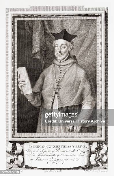 Diego de Covarrubias y Leyva or Covarruvias,1512 – 1577. Spanish jurist and Roman Catholic prelate who served as Archbishop of Cuenca , Archbishop of...