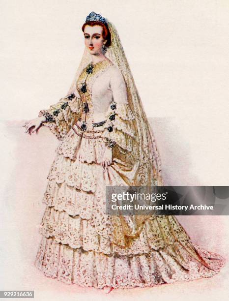 Doña María Eugenia Ignacia Augustina de Palafox-Portocarrero de Guzmán y Kirkpatrick, 16th Countess of Teba and 15th Marquise of Ardales, 1826 –1920,...