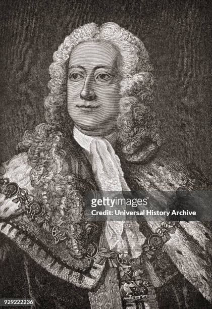 King of Great Britain and Ireland, Duke of Brunswick-Lüneburg, Hanover and Archtreasurer and Prince-elector of the Holy Roman Empire. From A First...
