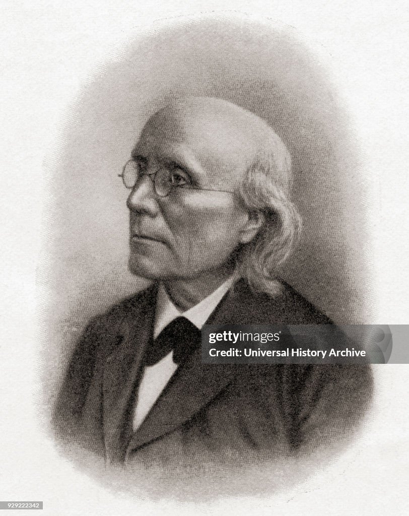 Fechner Gustav Theodor Fechner, 1801 – 1887. German philosopher, physicist ...