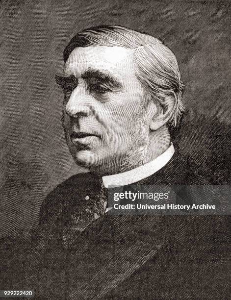 George Joachim Goschen, 1st Viscount Goschen, 1831 – 1907. British statesman and businessman. From The Century Edition of Cassell's History of...