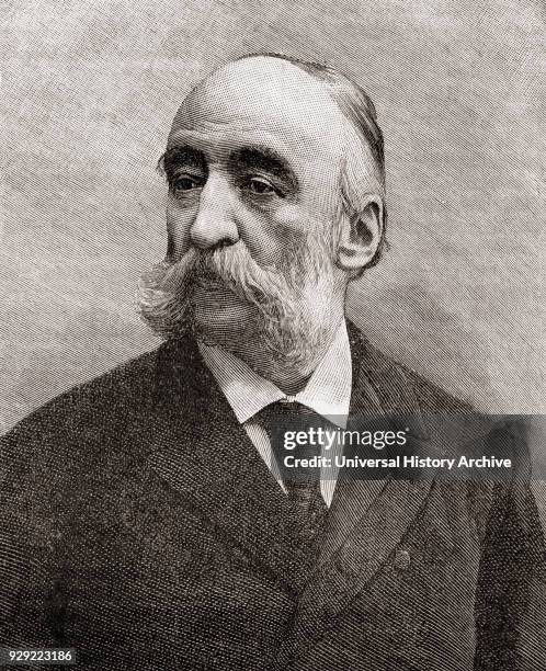 Jules François Camille Ferry, 1832 – 1893. French statesman and republican. From The Century Edition of Cassell's History of England, published c....