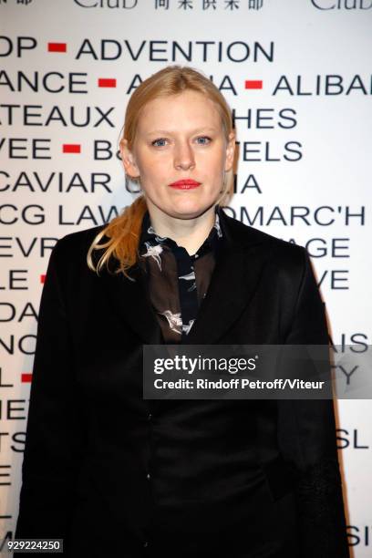 Anna Sherbinina attends "Woman of the Year Prize" by Chinese Business Club at Pavillon Potel &Chabot on March 8, 2018 in Paris, France.