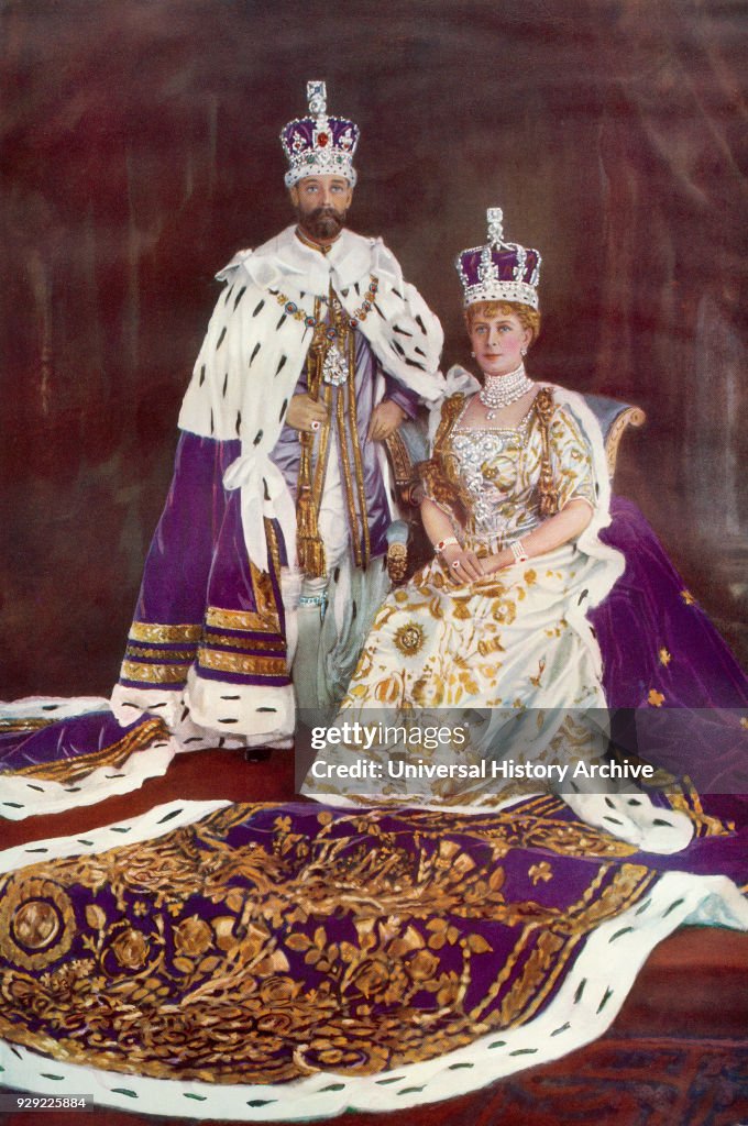 King George V and Queen Mary