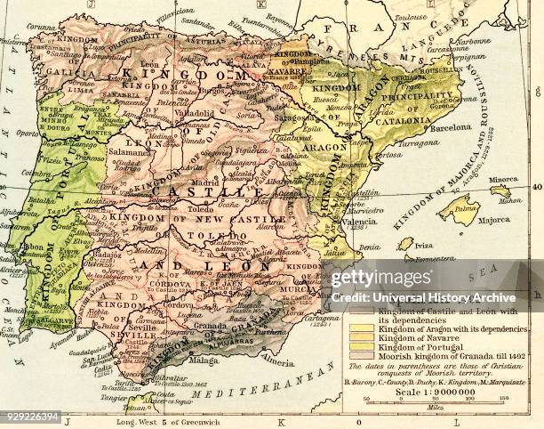 Castille State Map 22 Kingdom Of Castile And León Stock Photos, High-Res Pictures, and ...
